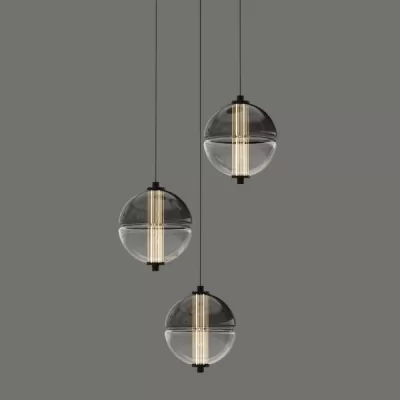Подвесной светильник MD24022079 MD24022079-3A black/smoky DeLight Collection
