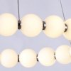 Стеклянный подвесной светильник MD19001033 MD19001033-1A chrome белый форма шар DeLight Collection
