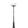 Наземный фонарь GLOBO L 88210LB/E7 Bl форма шар белый Oasis Light