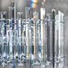 Хрустальная подвесная люстра Ингвар CL334161 прозрачная цилиндр Citilux