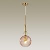 Стеклянный подвесной светильник Bella 4862/1 форма шар Odeon Light