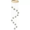 Потолочная люстра Sono 5101/60L прозрачная форма шар Odeon Light