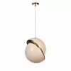 Подвесной светильник Crescent 5063-B белый форма шар Loft It