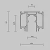 Коннектор угловой Line Magnetic 85006/00 Elektrostandard Коннектор угловой Line Magnetic 85006/00 Elektrostandard