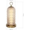 Стеклянный интерьерная настольная лампа Saguaro SL6144.304.01 ST Luce