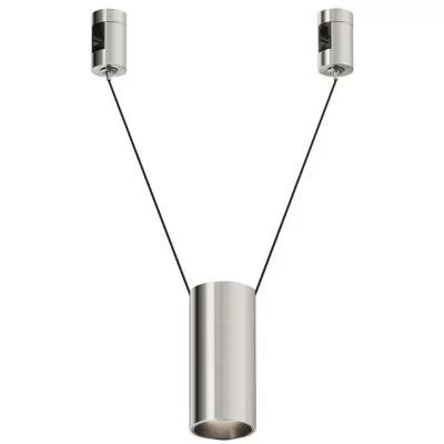 Трековый светильник Focus Led TR157-1-12W4K-PT Maytoni цилиндр