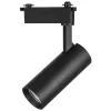Трековый светильник Volta 229237 черный цилиндр Lightstar