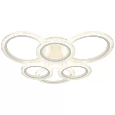 Потолочная люстра Ring CLL-1-90-RC WH ЭРА Потолочная люстра Ring CLL-1-90-RC WH ЭРА