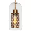 Стеклянный подвесной светильник Heragon LOFT2566-D прозрачный Loft It