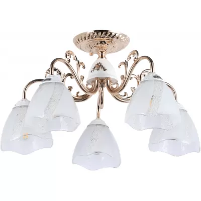 Стеклянная потолочная люстра Nicole MR1661-5C