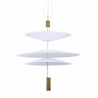Подвесной светильник 9221P 9221P/3 gold/white DeLight Collection