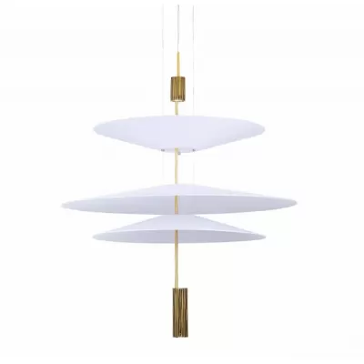 Подвесной светильник 9221P 9221P/3 gold/white DeLight Collection