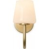 Стеклянное бра Jade FR2039WL-01G конус белое Freya