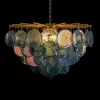 Стеклянная подвесная люстра Lolly 10492/800 Blue Loft It