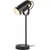 Офисная настольная лампа  N-117-Е27-40W-BK черный цилиндр ЭРА