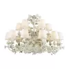 Подвесная люстра Fiori Di Rose FIORI DI ROSE 1775.18 белая конус Lucia Tucci