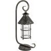 Стеклянный наземный фонарь CAIOR 1 81504/18 R прозрачный цилиндр Oasis Light