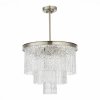 Стеклянная потолочная люстра Corsia SL1230.102.06 прозрачная ST Luce