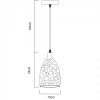 Подвесной светильник Lucido A4083SP-1SS Artelamp