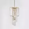 Хрустальный подвесной светильник 31100 31103/S gold прозрачный Newport