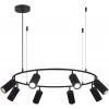 Подвесной светильник Kendo SL1213.403.08 черный цилиндр ST Luce