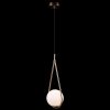 Стеклянный подвесной светильник Glob LOFT2599-A форма шар белый Loft It
