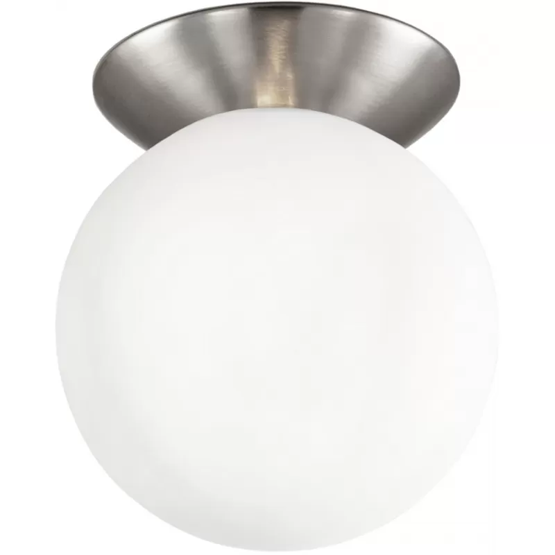 Стеклянный настенно-потолочный светильник Томми CL102514 форма шар белый Citilux Стеклянный настенно-потолочный светильник Томми CL102514 форма шар белый Citilux