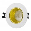 Точечный светильник  DK3061-WH+YE конус белый Denkirs