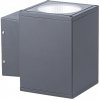 Стеклянный настенный светильник уличный Dwell NC-803481-DG прозрачный