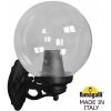 Настенный фонарь уличный GLOBE 300 G30.131.000.AXF1R форма шар прозрачный Fumagalli