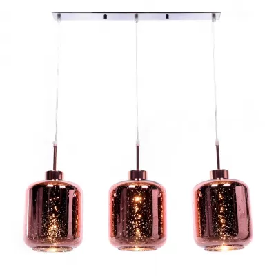 Подвесной светильник Alacosmo LDP 6811-3 PR R.GD Lumina Deco