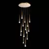 Стеклянный подвесной светильник Sollen SL6111.203.15 прозрачный ST Luce