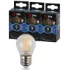 Лампочка светодиодная филаментная  F-LED P45-9w-840-E27 ЭРА