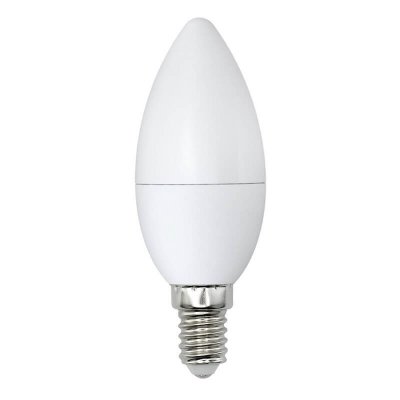 Лампочка светодиодная  LED-C37-9W/DW/E14/FR/NR картон Volpe