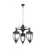 Стеклянный уличный светильник подвесной VERONA 86270/3 02 Bl прозрачный Oasis Light