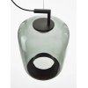Стеклянный подвесной светильник 8871 8871P/A L black/light green DeLight Collection