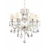 Подвесная люстра Bianca LDP 66251-6 конус белая Lumina Deco