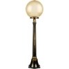 Наземный фонарь Globo Prism gold 88207PG Gb цвет янтарь форма шар Oasis Light