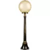 Наземный фонарь Globo Prism gold 88207PG Gb форма шар цвет янтарь Oasis Light Наземный фонарь Globo Prism gold 88207PG Gb форма шар цвет янтарь Oasis Light