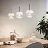 Стеклянный подвесной светильник Montefio 1 93708 форма шар Eglo