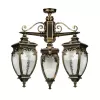 Стеклянный потолочный светильник уличный VERONA 86270A/3 02 Gb прозрачный Oasis Light Стеклянный потолочный светильник уличный VERONA 86270A/3 02 Gb прозрачный Oasis Light