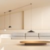 Трековый светильник BELTY FLOW DK5668-BK черный конус Denkirs