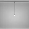 Стеклянный трековый светильник Bubble TR181PL-1-4WTW-B форма шар белый Maytoni