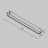 Трековый светильник Basis TR161-1-16W3K-B белый Maytoni