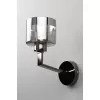 Стеклянное бра Lizzano OML-88901-01 серое цилиндр Omnilux