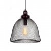 Подвесной светильник Hilston LDP 016-L BR конус коричневый Lumina Deco