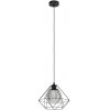 Стеклянный подвесной светильник Vernham 43482 форма шар прозрачный Eglo