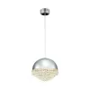 Хрустальный подвесной светильник Ruacana 615/S LED форма шар прозрачный Escada