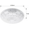 Потолочный светильник  SPB-6-24-4K Pautina круглый белый ЭРА