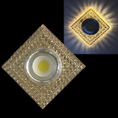 Точечный светильник  42197-9.0-001PL MR16+LED3W TEA для натяжного потолка